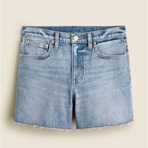 J Crew High Rise Denim Short in Elliot Wash